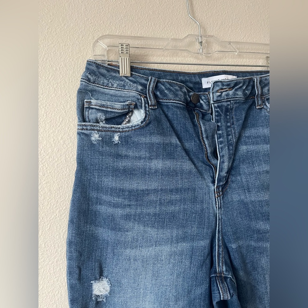 Flying Monkey Stretch Straight Leg High Rise Jean size 30 - Picture 3 of 15